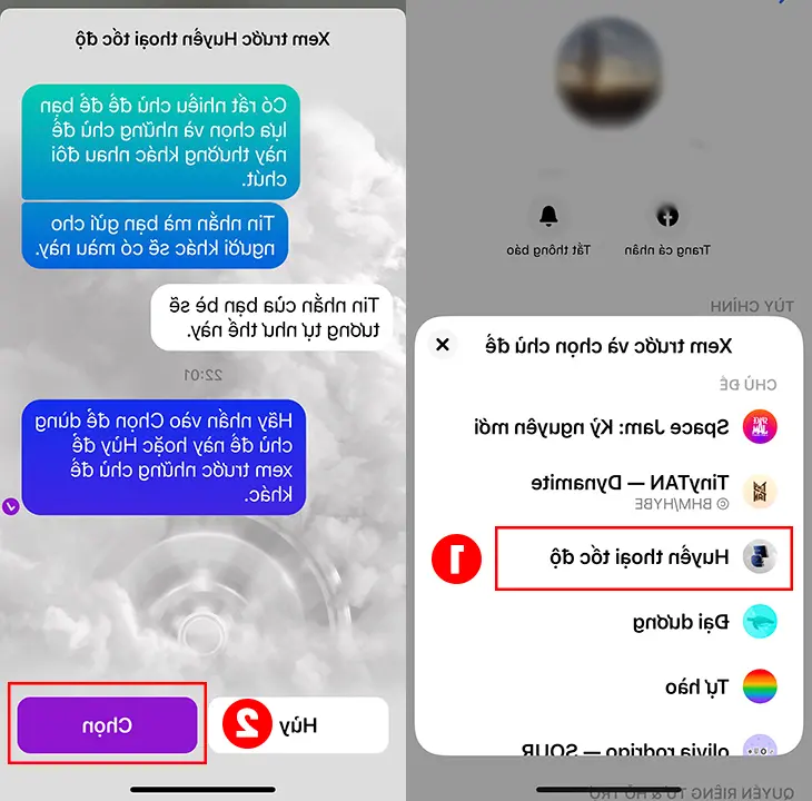 Cara mengganti wallpaper pesan Messenger di ponsel atau komputer dengan sangat mudah