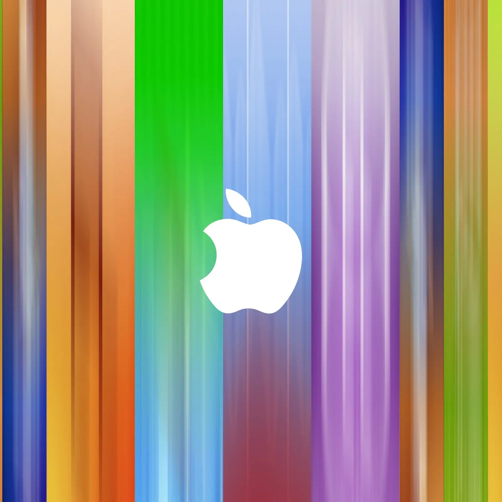 Gambar apel putih di Iphone