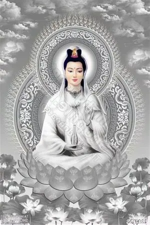 Lukisan Bodhisattva Avalokiteśvara