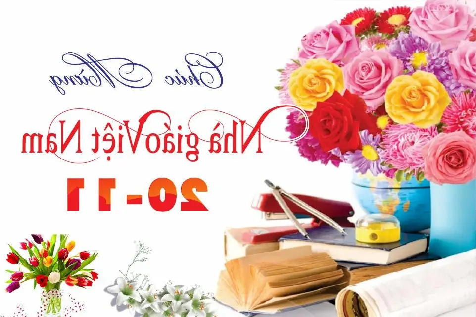 50 Gambar Paling Bermakna pada 20 November di Hari Guru Vietnam | Kartu ucapan, kartu, gambar