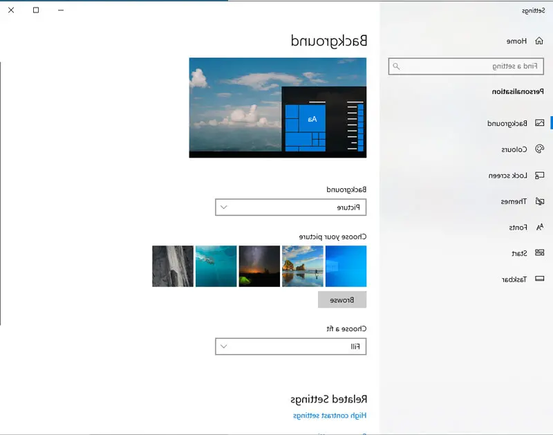 Cara mengatur wallpaper komputer bebas blur di Windows 7, 8, 10