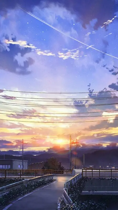Top 101 wallpaper ponsel pemandangan anime terindah