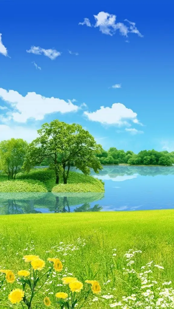 Tentang wallpaper ponsel alam tentang alam dengan pemandangan alam yang indah
