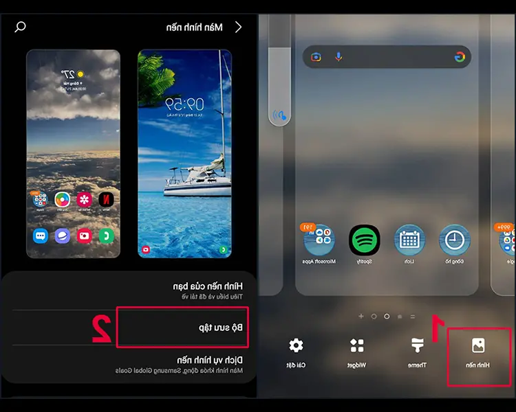 Petunjuk yang sangat mudah untuk mengubah gambar latar belakang unik ponsel Samsung Anda
