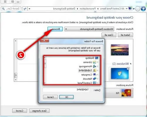 Ubah wallpaper komputer Windows 7, ubah gambar layar desktop dan laptop Windows