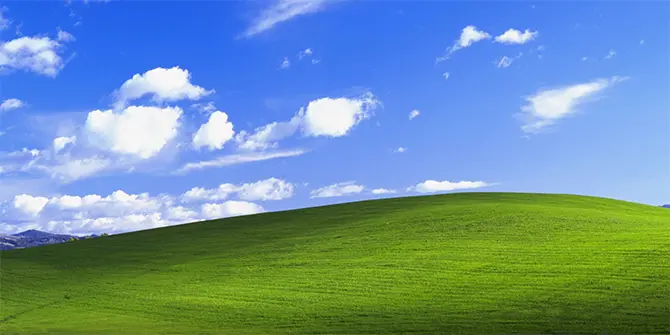 Gambar latar belakang Windows XP dibuat ulang dalam game Microsoft 2 juta GB - Digitalisasi VnExpress