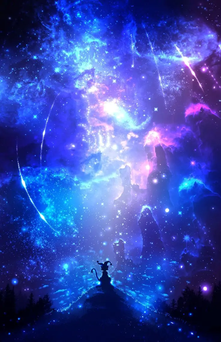 Top 88 ] Wallpaper galaksi anime sedih paling indah | Unduh gratis HD