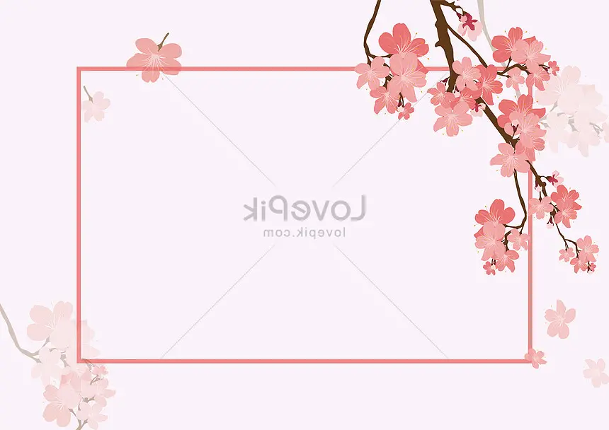 Wallpaper Keindahan Latar Belakang Bunga Sakura, HD dan Bahan Latar Belakang Bendera Yang Indah, Bunga Sakura, Ceri untuk Unduh Gratis - Lovepik