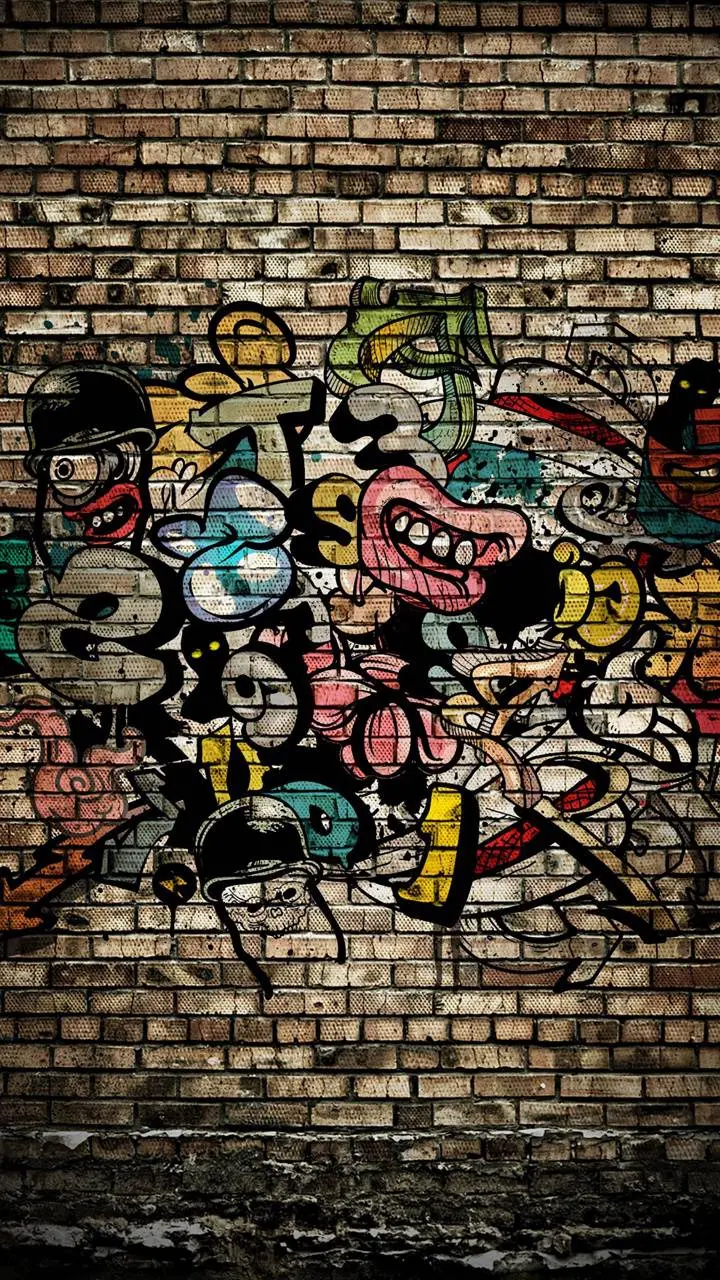 50 Gambar Background Graffiti Full HD untuk HP IPhone dan Android - Vinatai