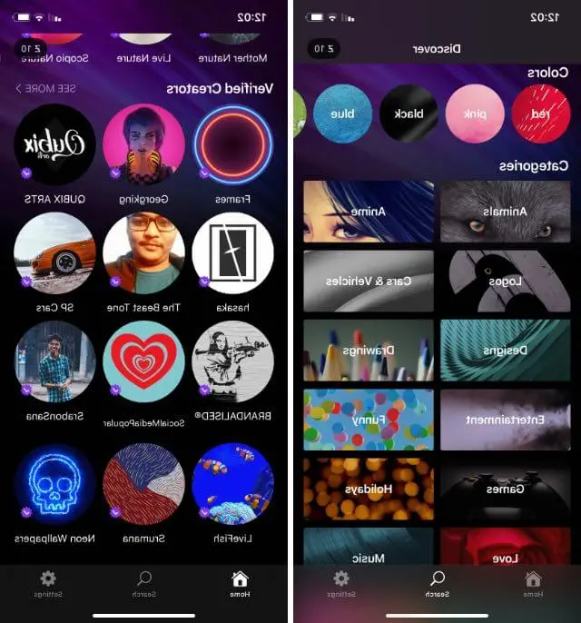 Aplikasi wallpaper hidup terbaik TOP untuk iPhone - Download.vn