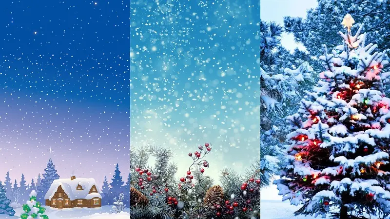 Koleksi 100 wallpaper Natal bertema lengkap untuk Android dan iOS