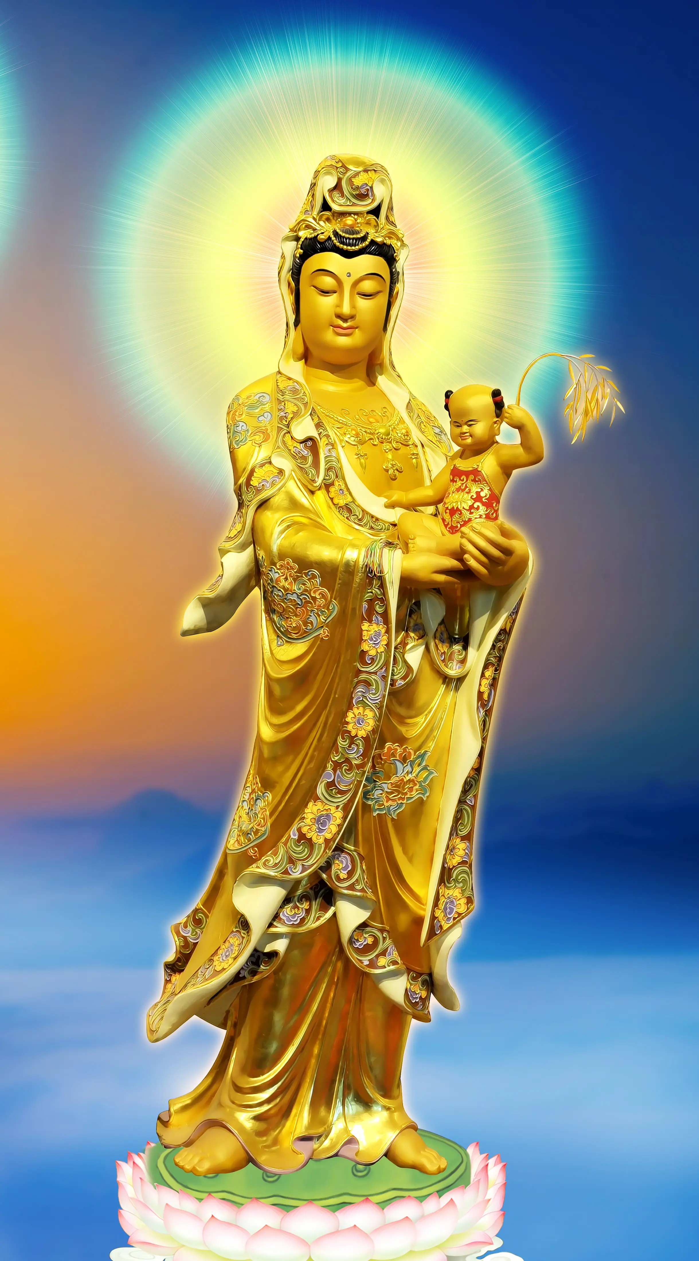 Wallpaper Buddha untuk ponsel | Buddhisme Vietnam