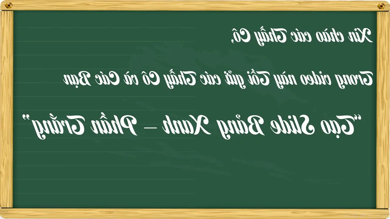 Petunjuk membuat Slide PowerPoint Green Board - font Kapur Putih gratis untuk membuat rencana pembelajaran online - YouTube