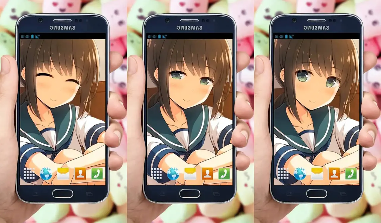 Cara membuat wallpaper Anime bergerak sederhana untuk ponsel Anda