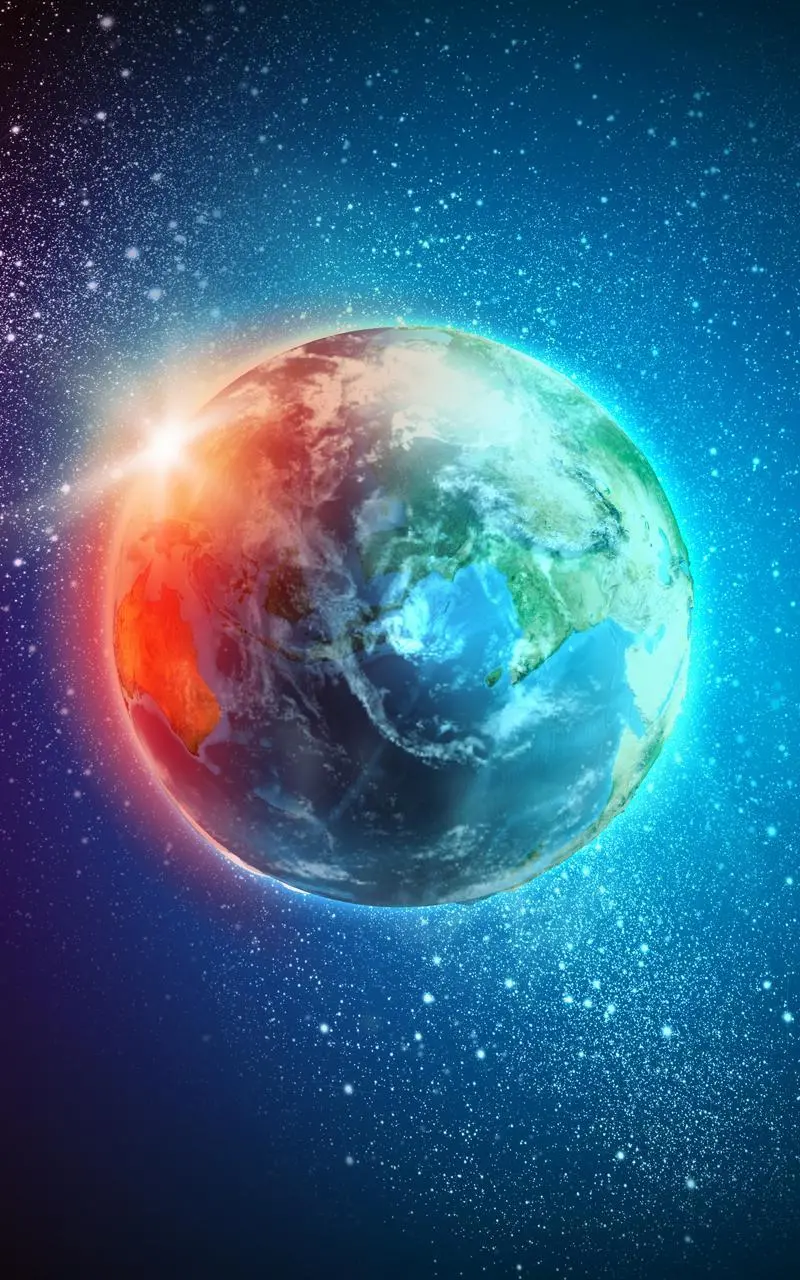 Gambar Latar Belakang Bumi yang Indah, 4K Untuk Ponsel, PC