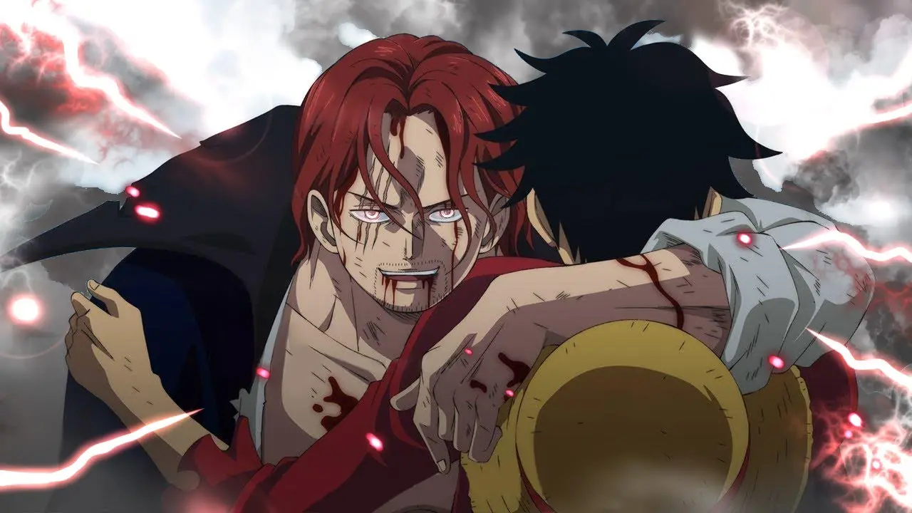 One Piece Film Red - Hubungan Shanks Berambut Merah dan Luffy si Topi Jerami