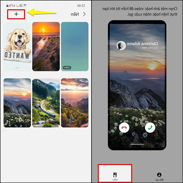 Cara mengatur wallpaper panggilan di Samsung - QuanTriMang.com