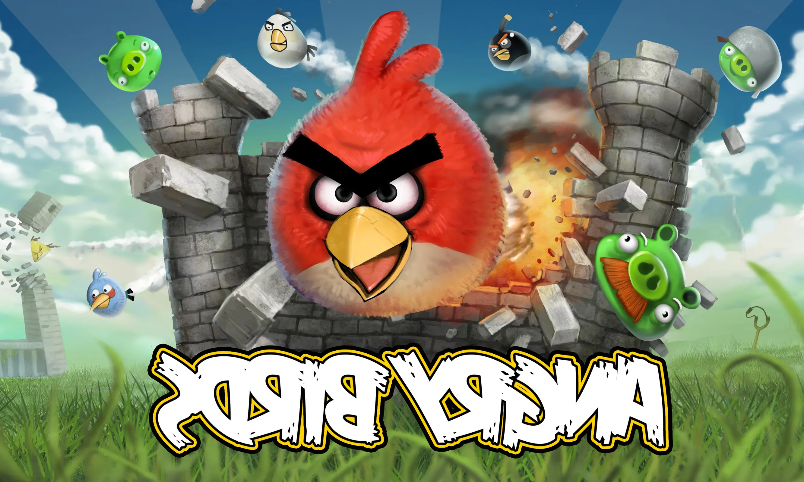 Wallpaper Desktop Burung Marah | AngryBirdsNest