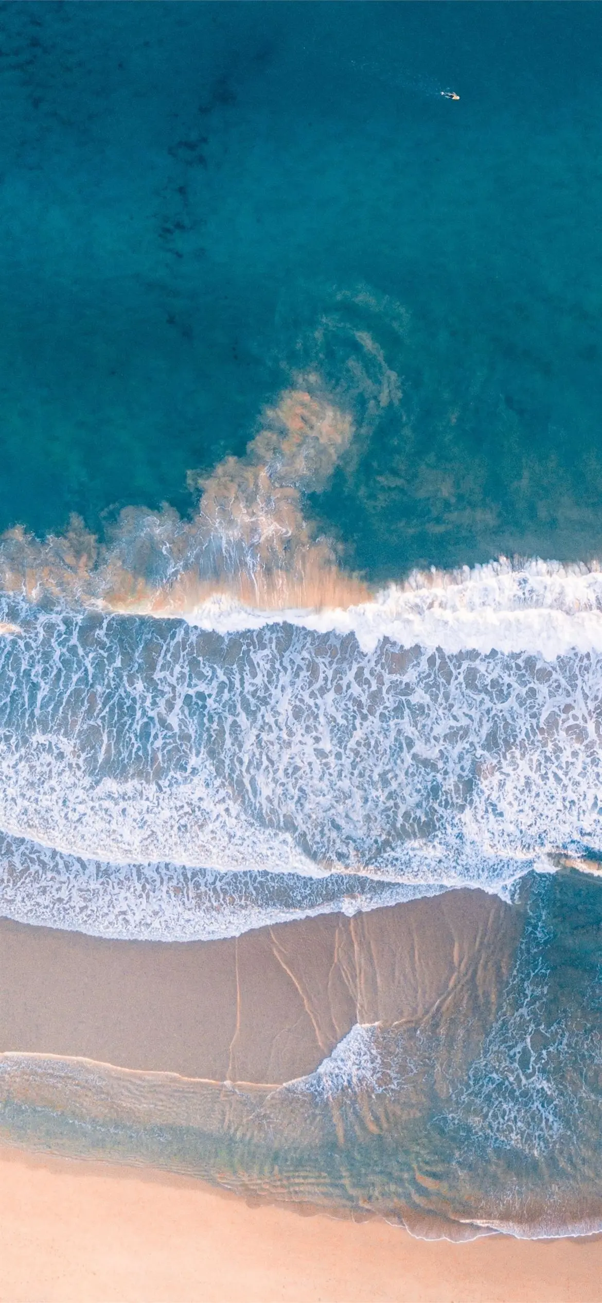 Wallpaper laut yang indah untuk ponsel cantik