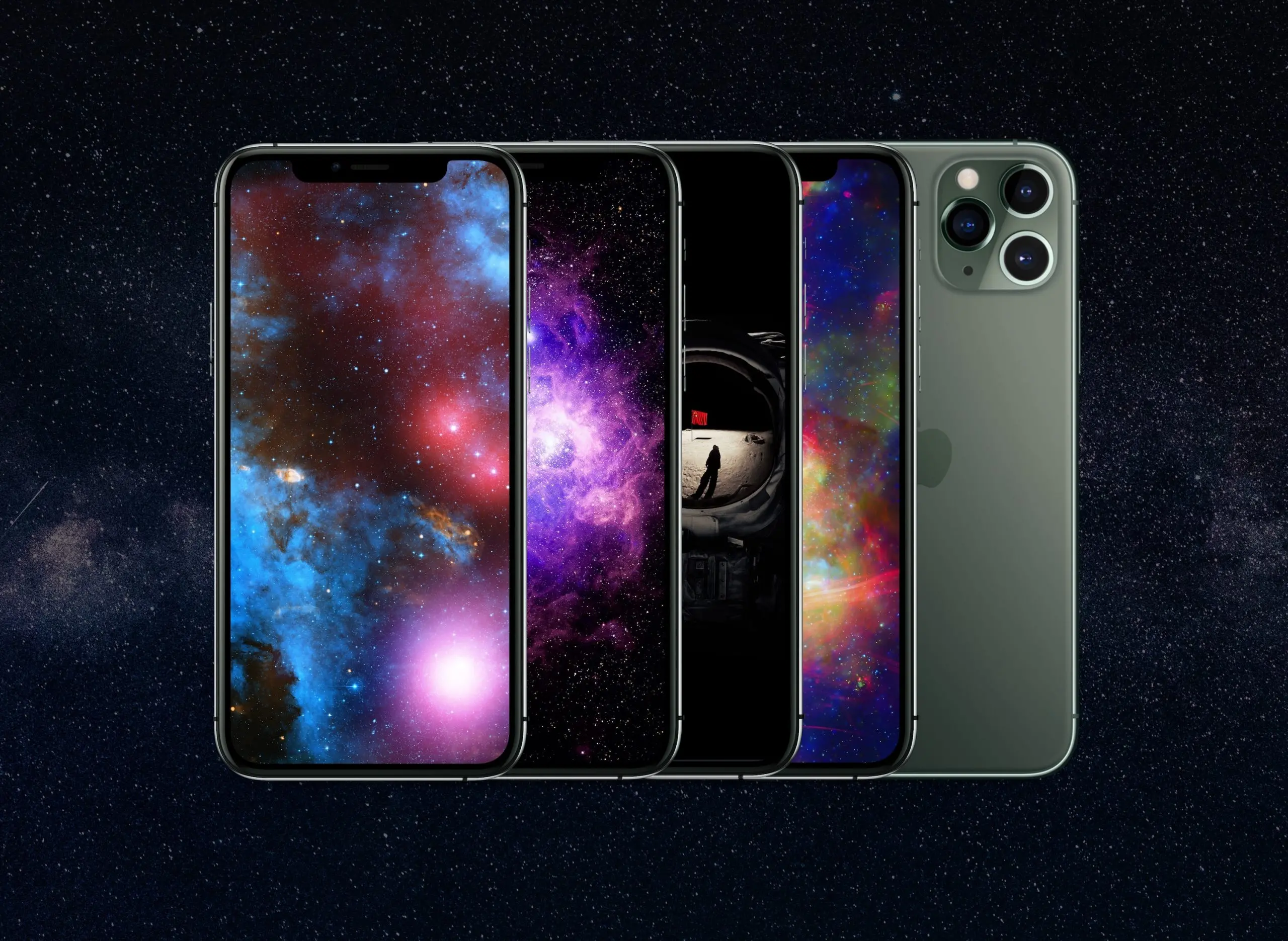 Unduh kumpulan wallpaper iPhone bertema galaksi NASA