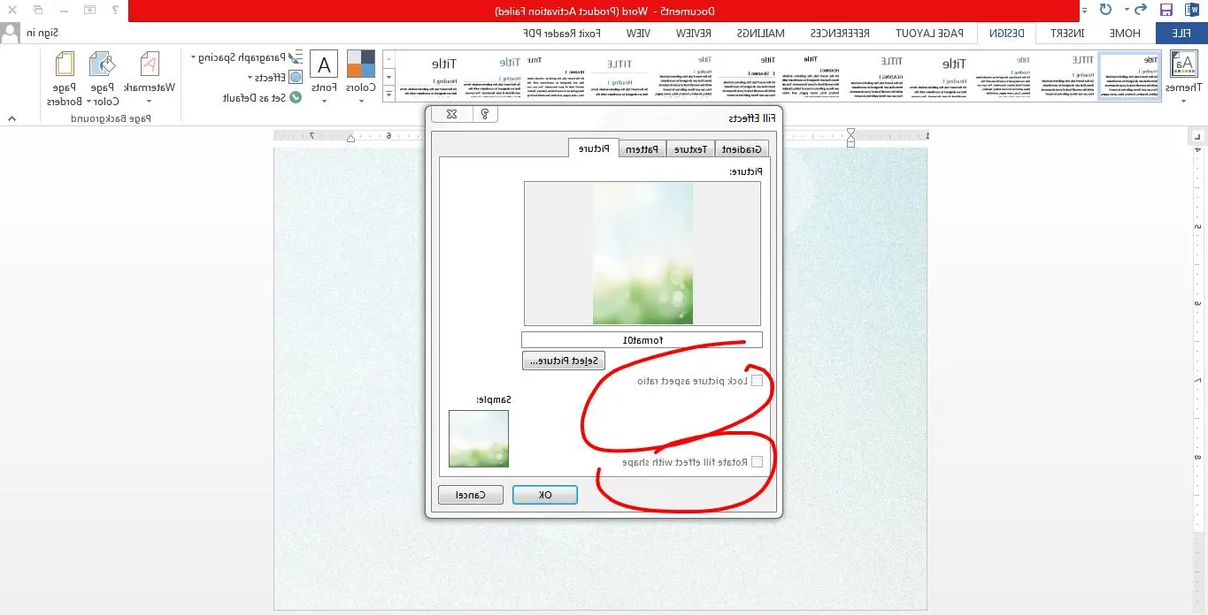 BANTUAN ] Tanyakan bagaimana cara menyisipkan gambar latar belakang ke dalam file word | Ditulis oleh phuongleforex