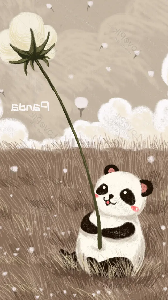 Wallpaper Ponsel Panda Lucu Wallpaper, HD dan Foto Hewan Latar Belakang Bendera Yang Indah, tumbuh, latar belakang kartun untuk Unduh Gratis - Lovepik