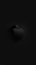 Wallpaper logo Apple disetel untuk iphone