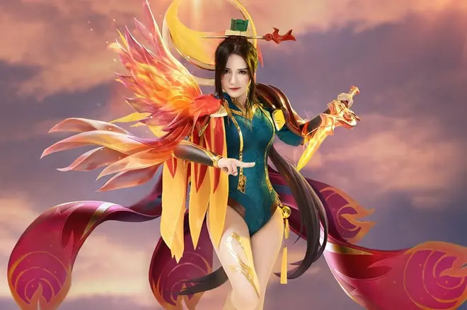 Lien Quan Mobile: Kostum Tet Canh Ty Butterfly Phuong Cuu Thien memiliki cosplay cantik bak bidadari, kamu tidak akan pernah bosan melihatnya!
