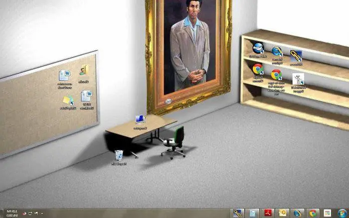 Penataan layar desktop yang keren membantu mengurangi stres saat menjalankan tenggat waktu, atau tidak! • RGB