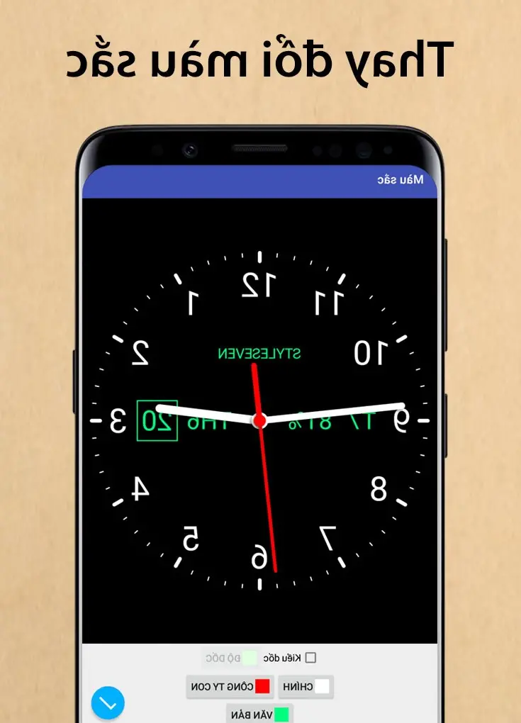 Petunjuk tentang cara mengunduh wallpaper jam untuk ponsel Anda sangat berguna