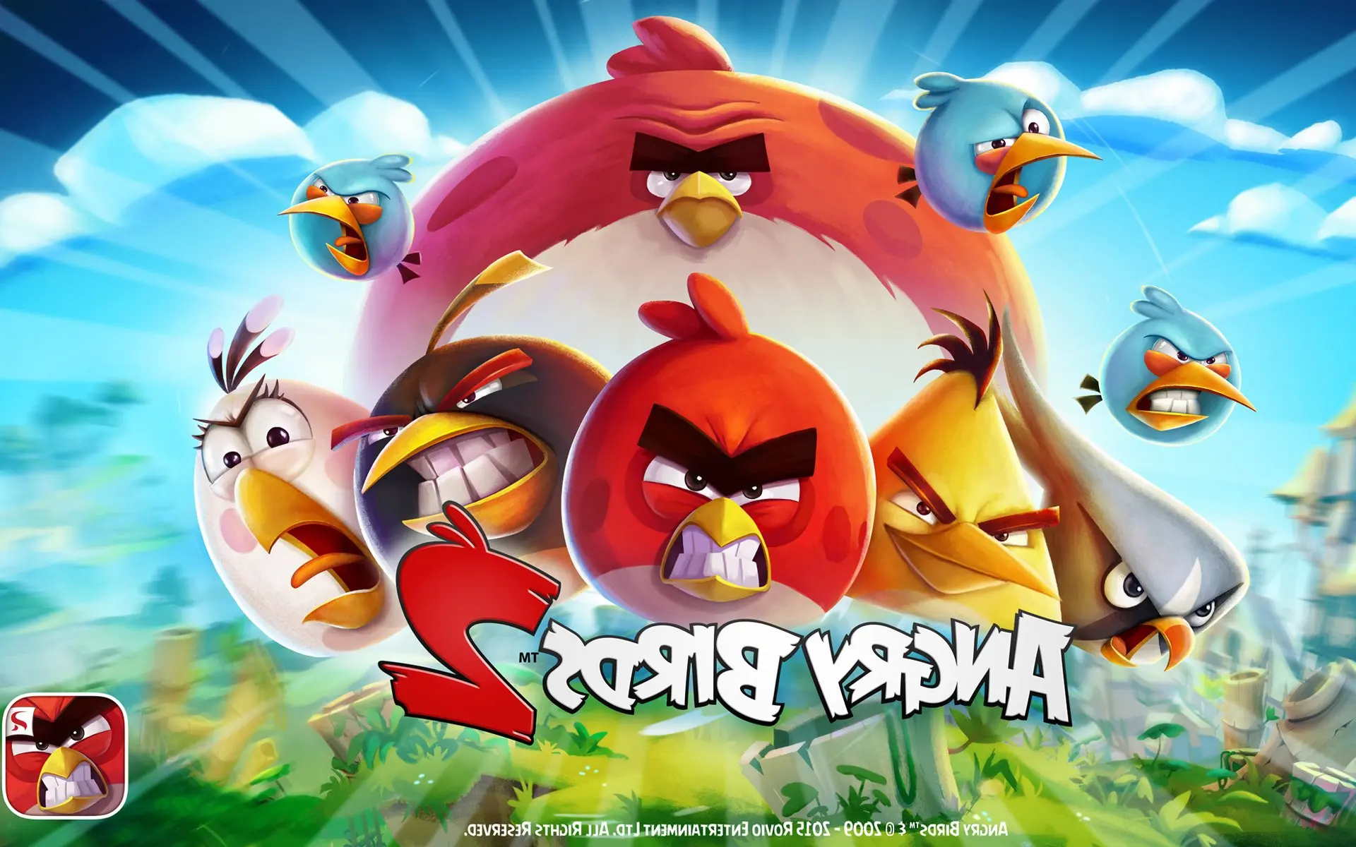 Wallpaper dan Latar Belakang Angry Birds 2 HD