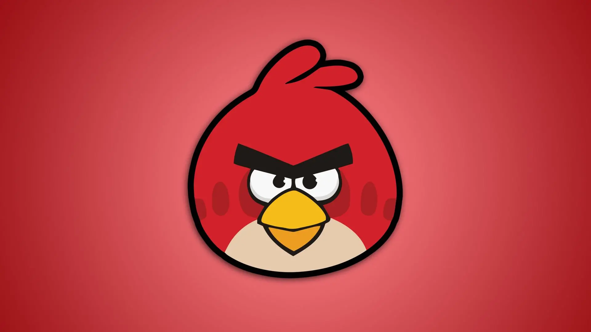 Wallpaper Angry Bird Merah - Wallpaper Gua
